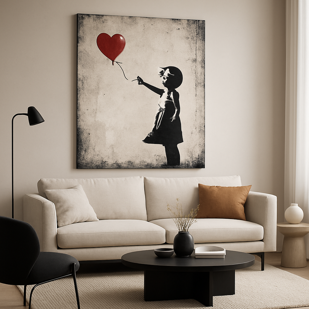 Banksy Canvas Prints & Posters | Iconic Street Art