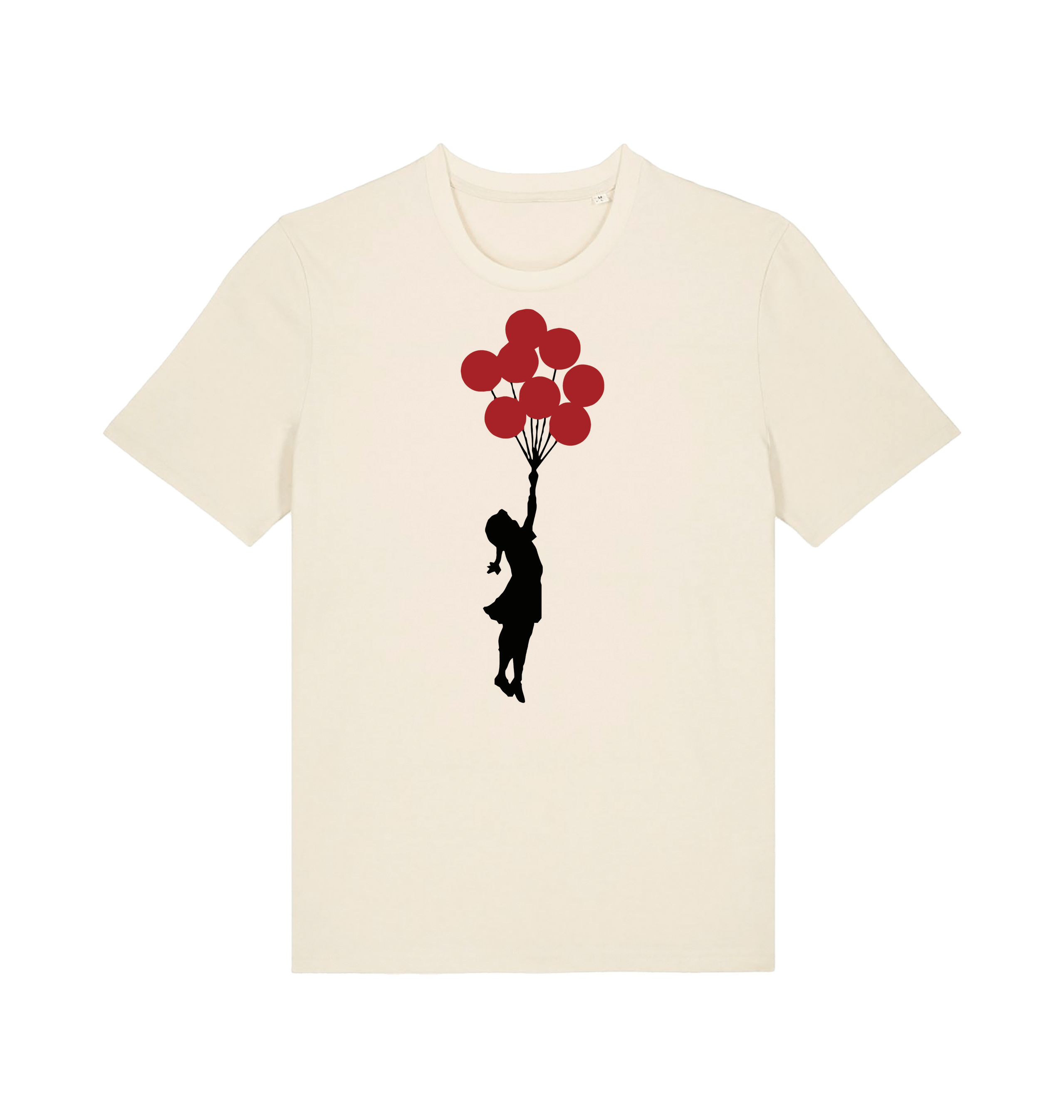 Natural Raw Printed T-shirt Front