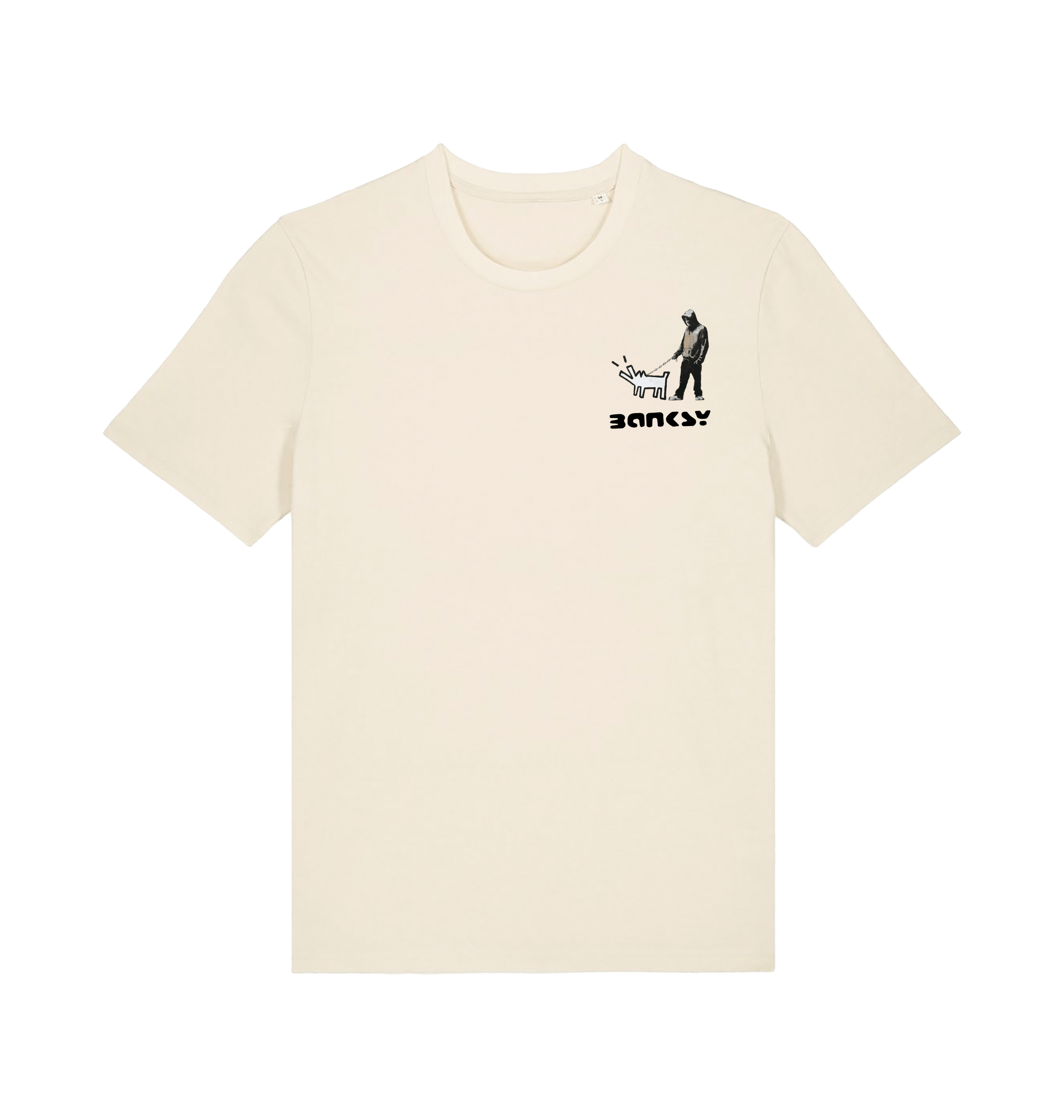 Natural Raw Printed T-shirt Front