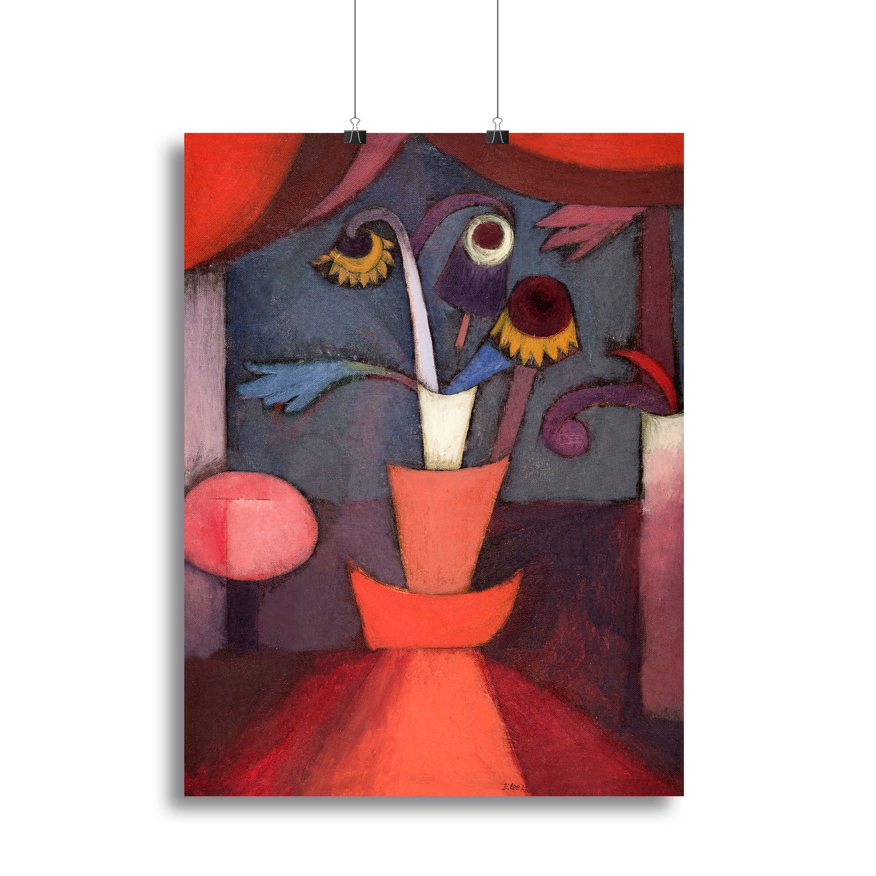 Autumn Flower 1922 No.1 Canvas Print or Poster - Canvas Art Rocks - 2