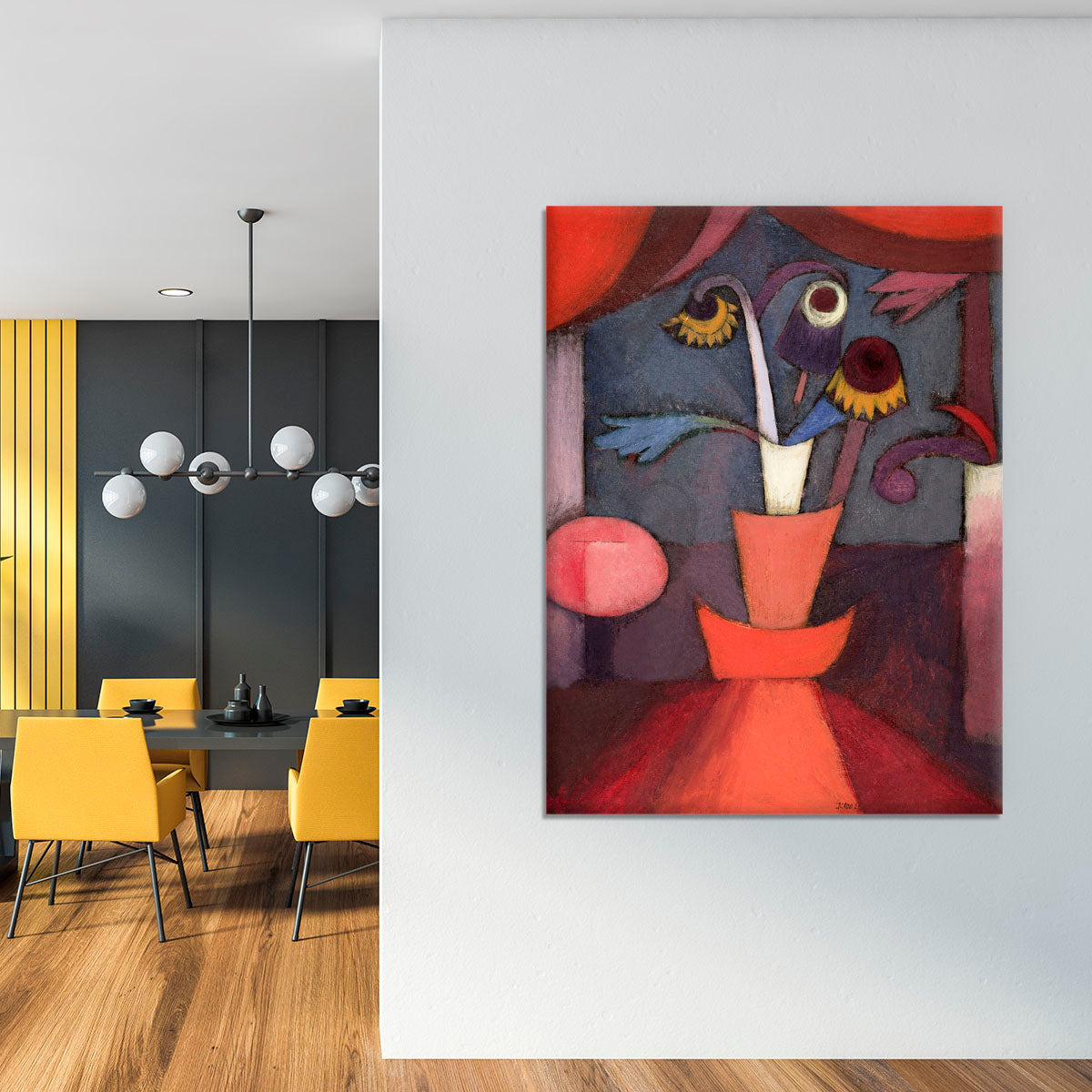 Autumn Flower 1922 No.1 Canvas Print or Poster - Canvas Art Rocks - 4