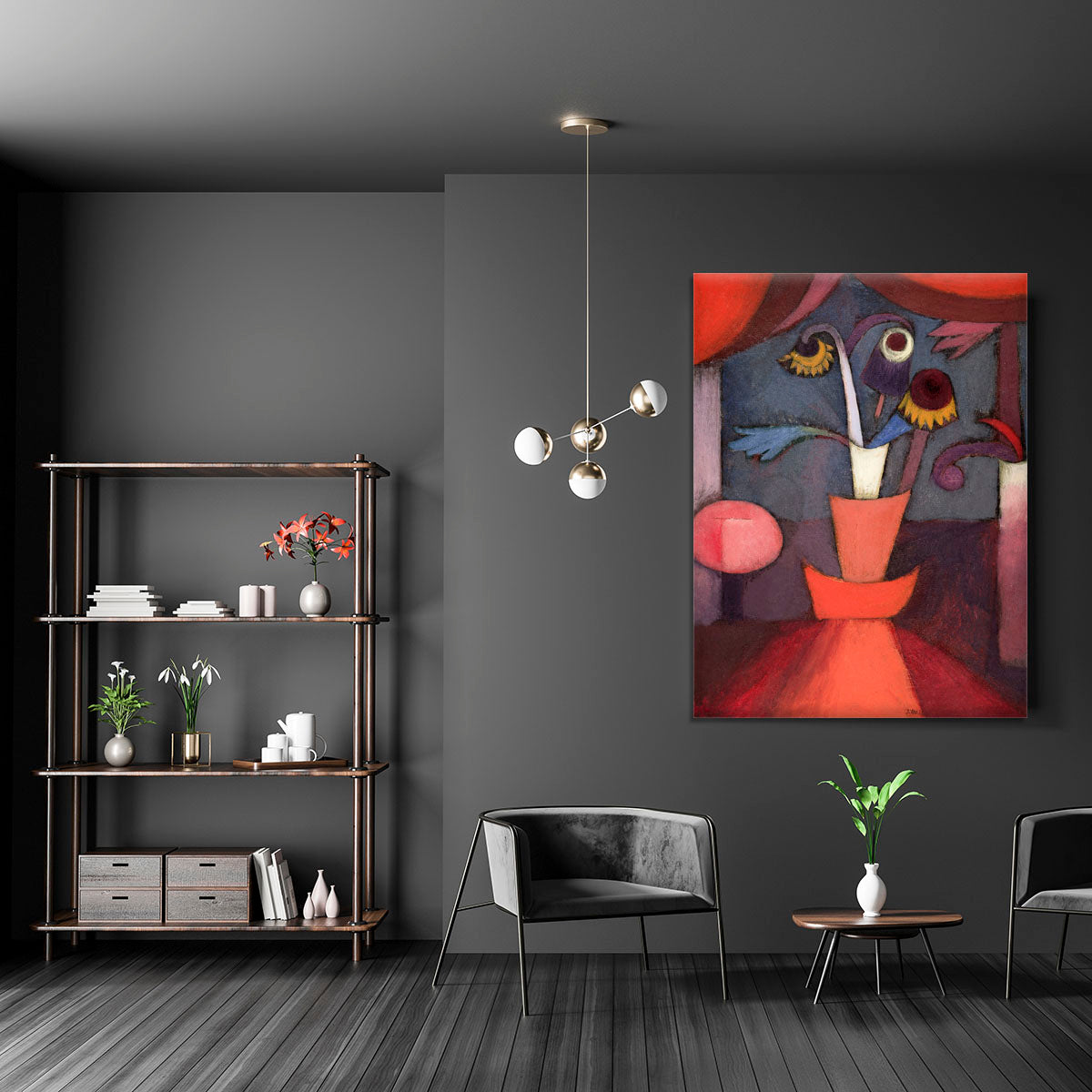 Autumn Flower 1922 No.1 Canvas Print or Poster - Canvas Art Rocks - 5