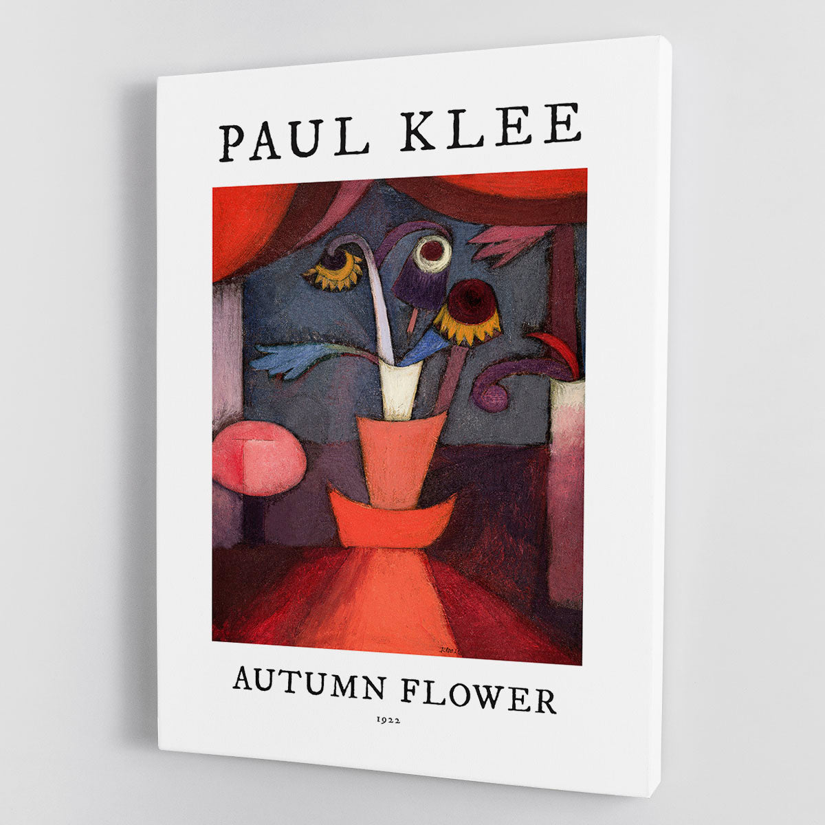 Autumn Flower 1922 No.2 Canvas Print or Poster - Canvas Art Rocks - 1