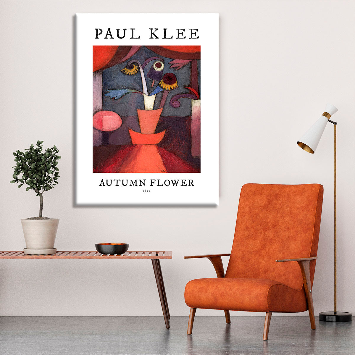 Autumn Flower 1922 No.2 Canvas Print or Poster - Canvas Art Rocks - 6