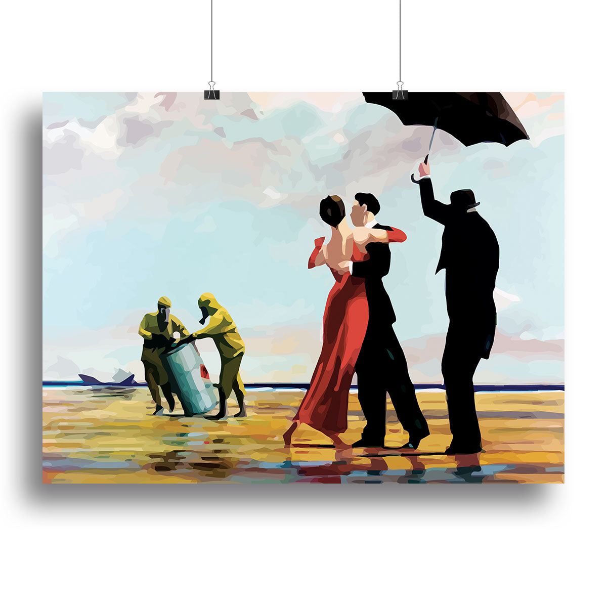 Banksy Toxic Beach Poster - Unframed