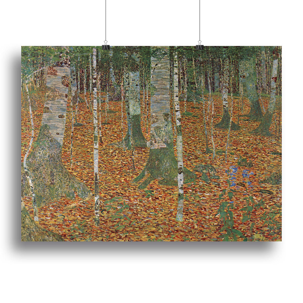 Birch Forest by Klimt Poster - Unframed