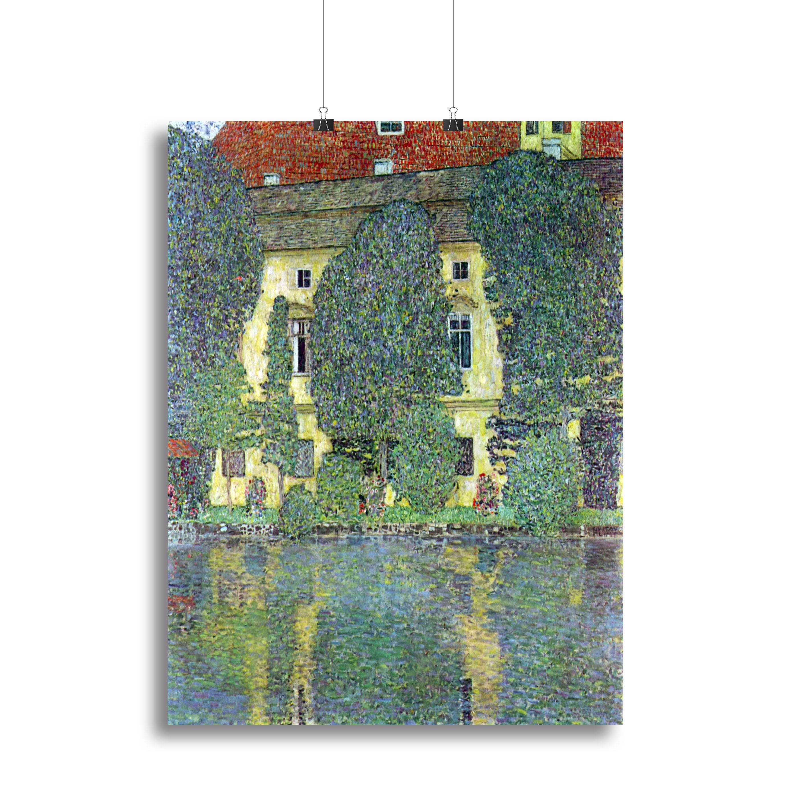 Castle at the Attersee by Klimt Poster - Unframed