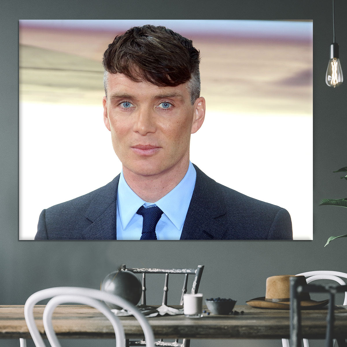 Cillian Murphy in 2017 Canvas Print or Poster - Canvas Art Rocks - 3