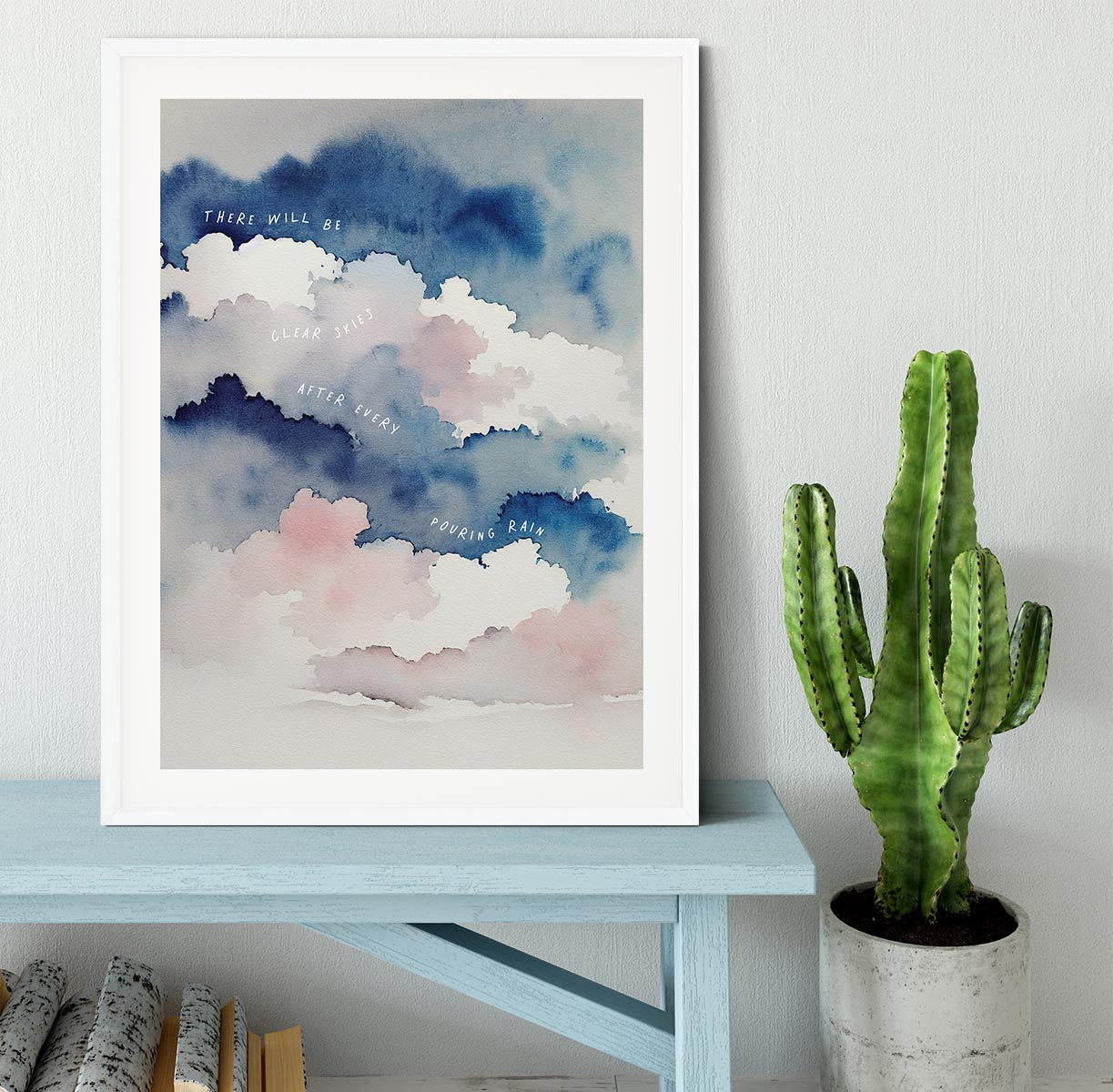 Clear Skies Framed Print - Canvas Art Rocks -6