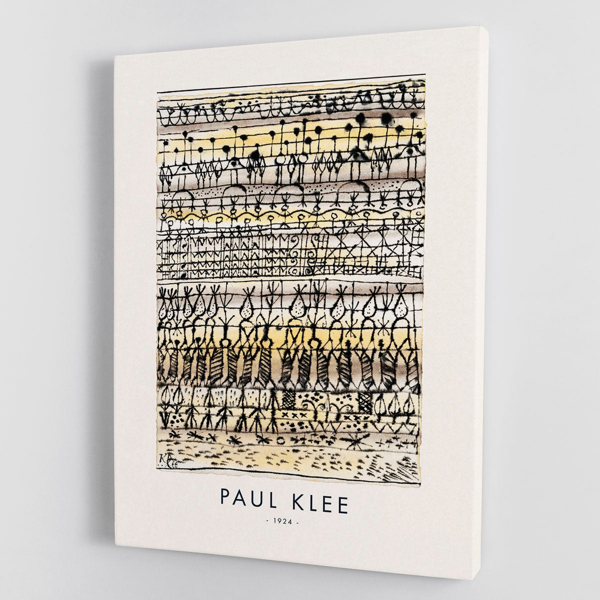 Cooling in a hot zone garden 1924 No.2 Canvas Print or Poster - Canvas Art Rocks - 1