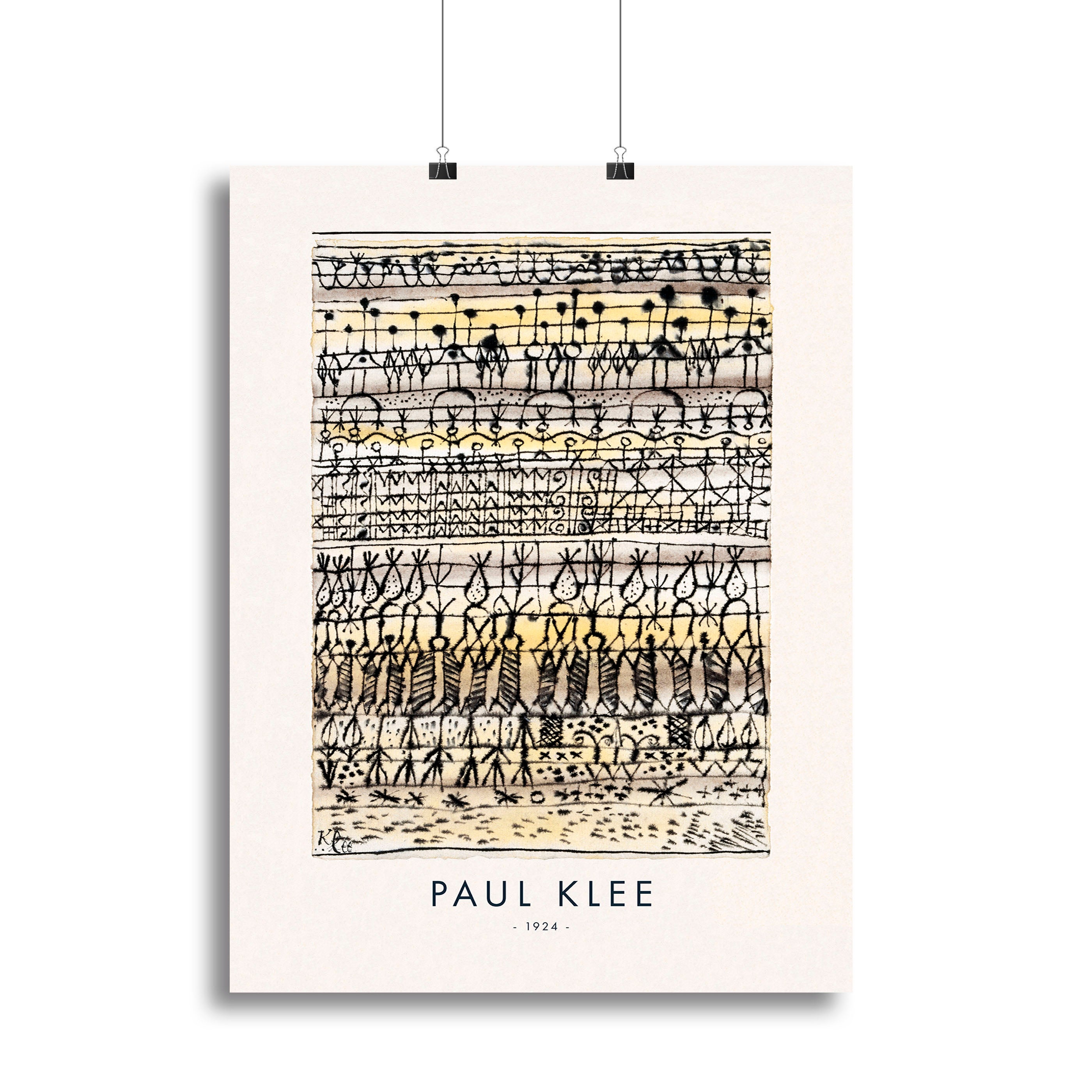 Cooling in a hot zone garden 1924 No.2 Canvas Print or Poster - Canvas Art Rocks - 2