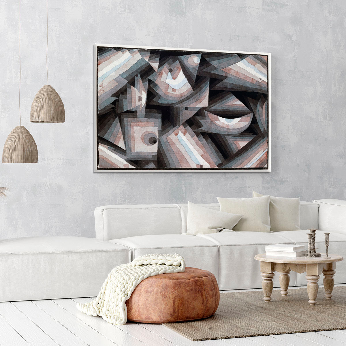 Crystal Gradation 1921 No.1 Canvas Print or Poster - Canvas Art Rocks - 6