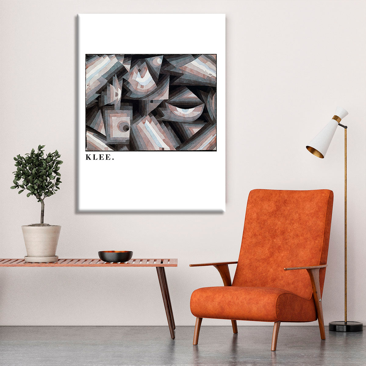 Crystal gradation 1921 No.2 Canvas Print or Poster - Canvas Art Rocks - 6