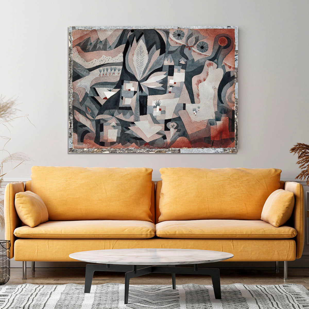 Dry Cooler Garden 1921 No.1 Canvas Print or Poster - Canvas Art Rocks - 4