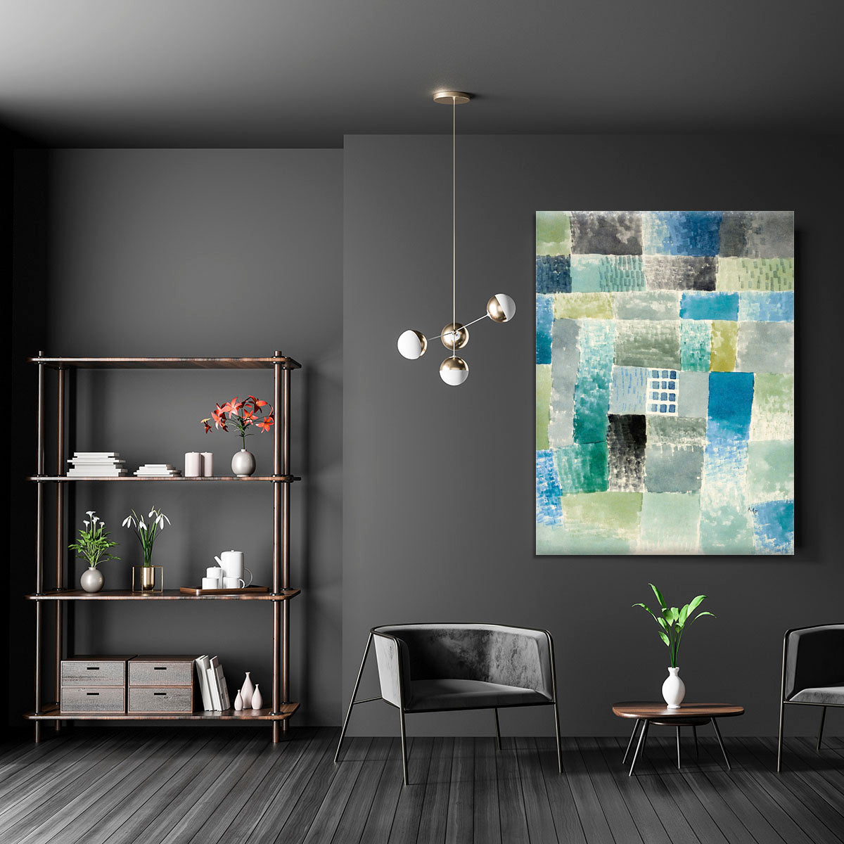 First House in a Settlement 1926 No.1 Canvas Print or Poster - Canvas Art Rocks - 5