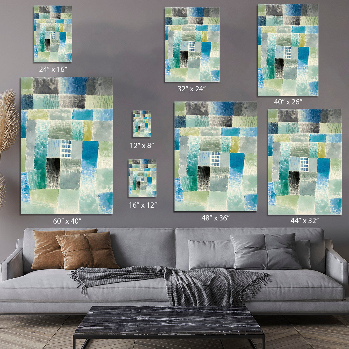 First House in a Settlement 1926 No.1 Canvas Print or Poster - Canvas Art Rocks - 7