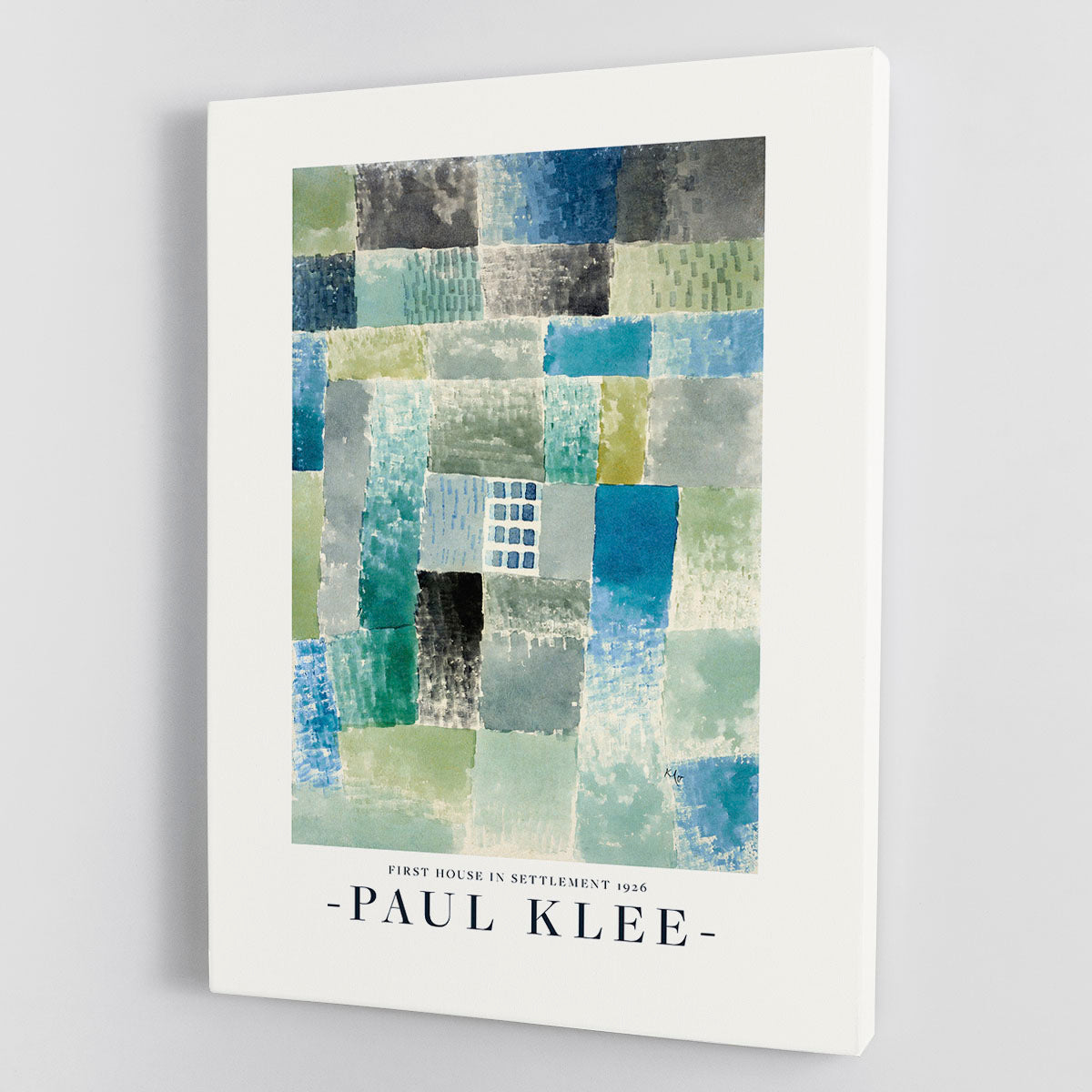 First House in a Settlement 1926 No.2 Canvas Print or Poster - Canvas Art Rocks - 1