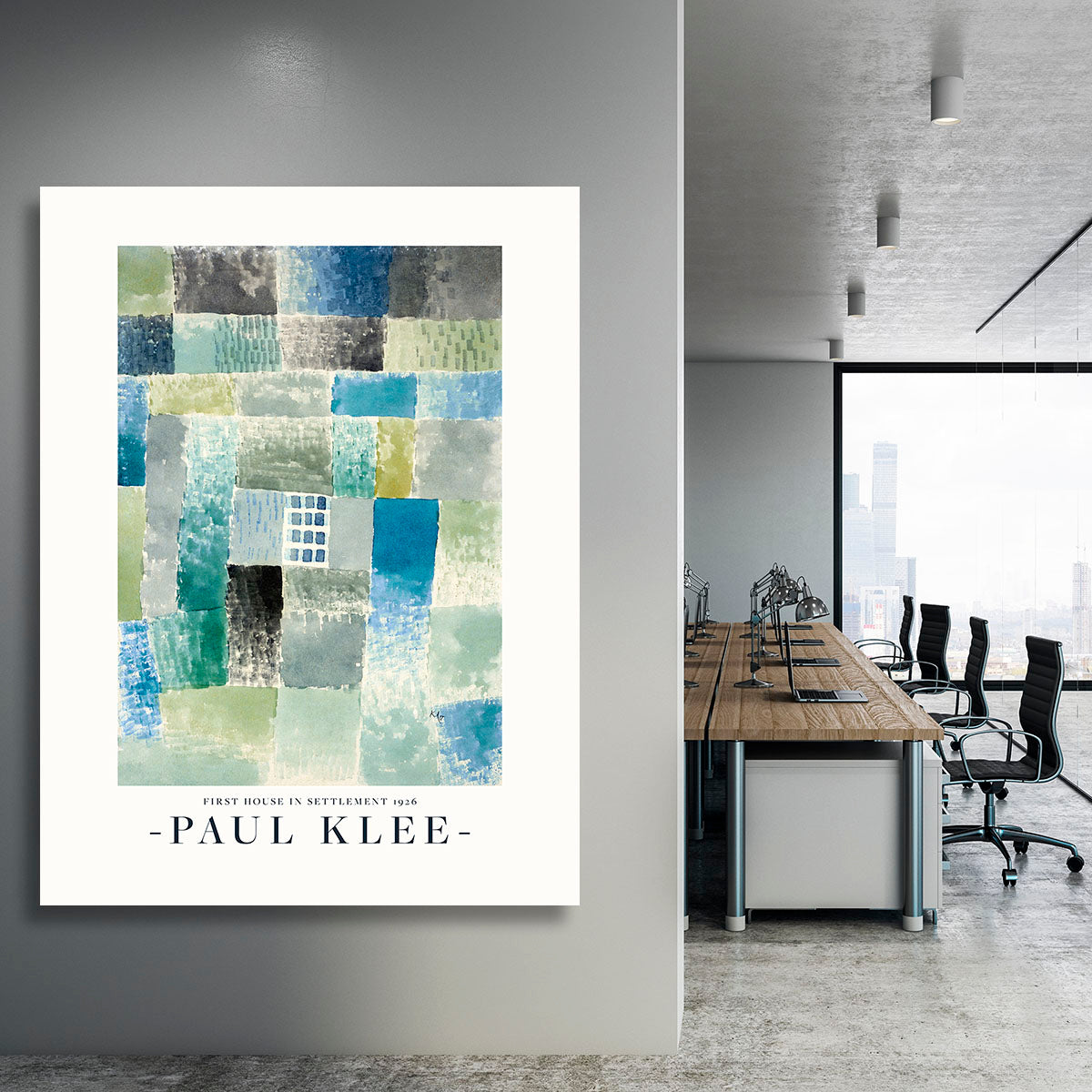 First House in a Settlement 1926 No.2 Canvas Print or Poster - Canvas Art Rocks - 3