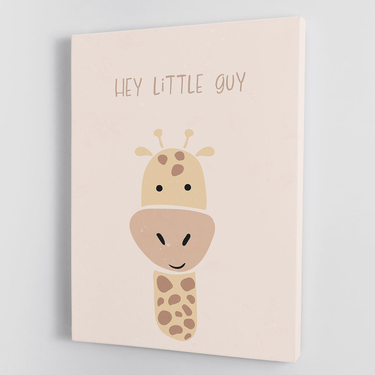 Giraffe nursery print Canvas Print or Poster - 1x - 1