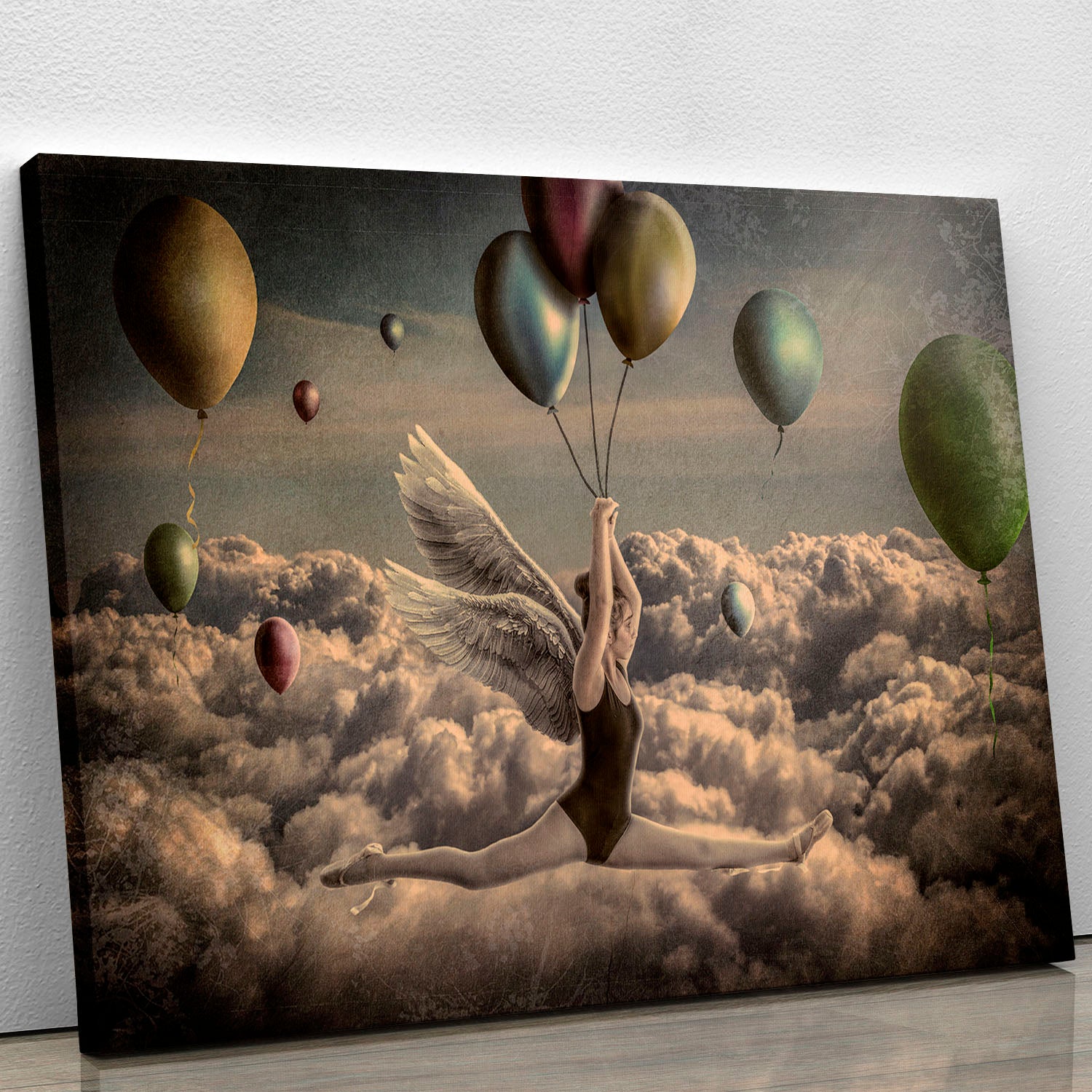 Go with the flow Canvas Print or Poster - 1x - 1