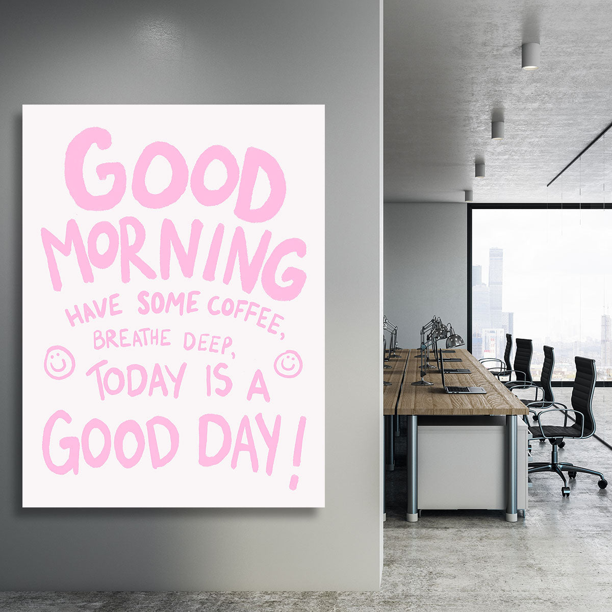 Good Morning Canvas Print or Poster - Canvas Art Rocks - 3