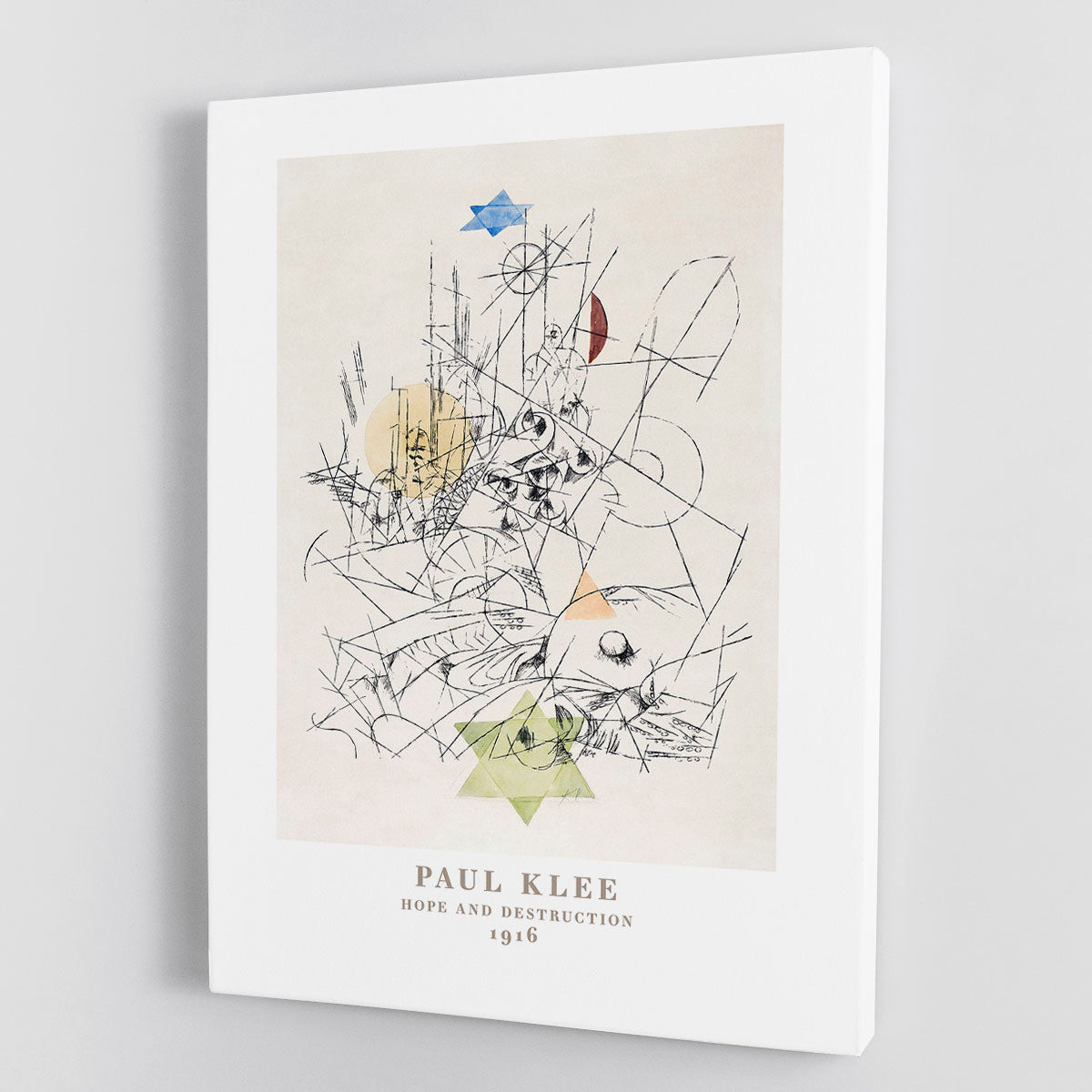 Hope and Destruction 1916 No.2 Canvas Print or Poster - Canvas Art Rocks - 1