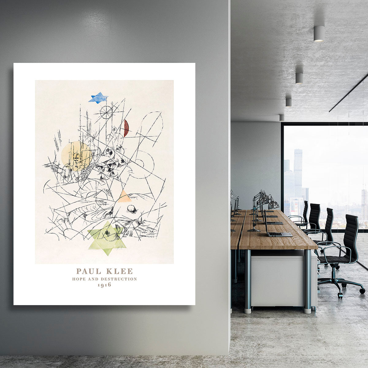 Hope and Destruction 1916 No.2 Canvas Print or Poster - Canvas Art Rocks - 3