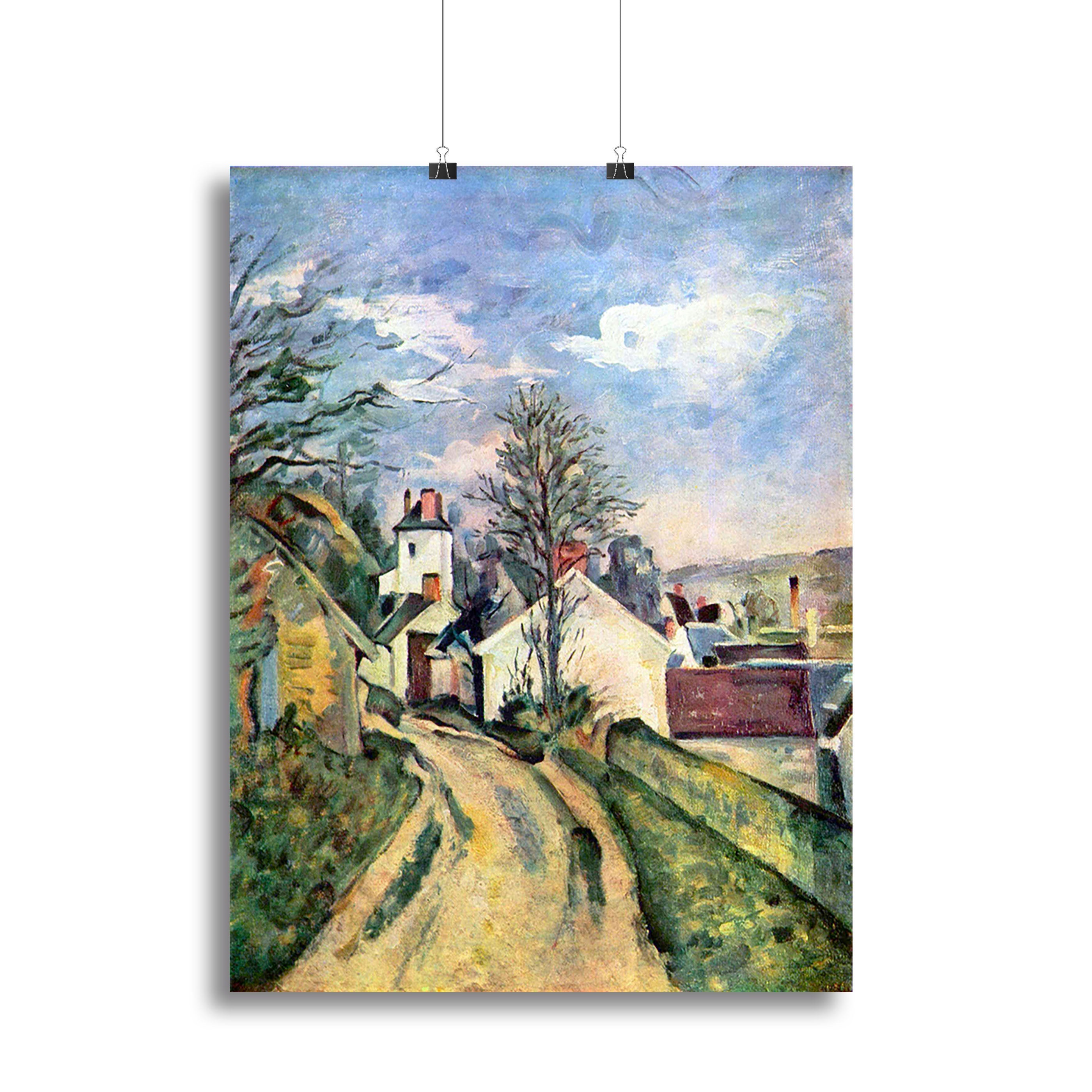 House of Dr. Gachet by Cezanne Poster - Unframed