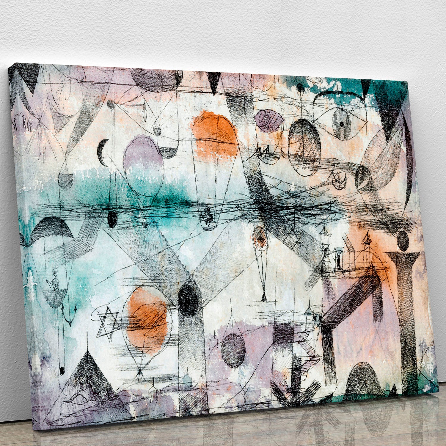 In the Realm of Air 1917 No.1 Canvas Print or Poster - Canvas Art Rocks - 1