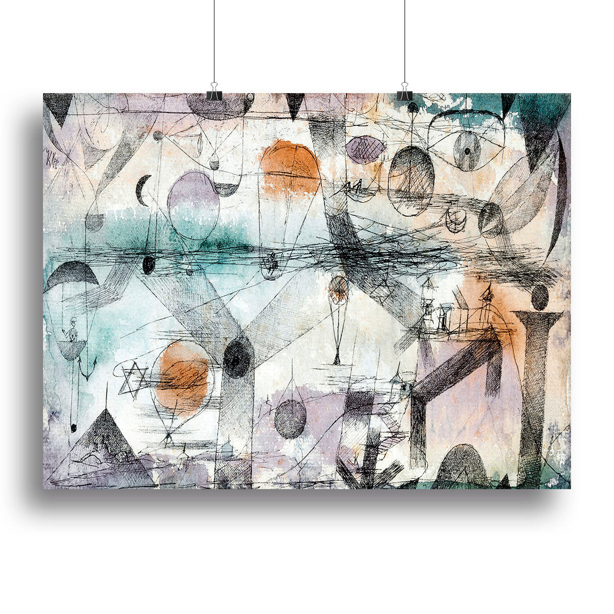 In the Realm of Air 1917 No.1 Canvas Print or Poster - Canvas Art Rocks - 2