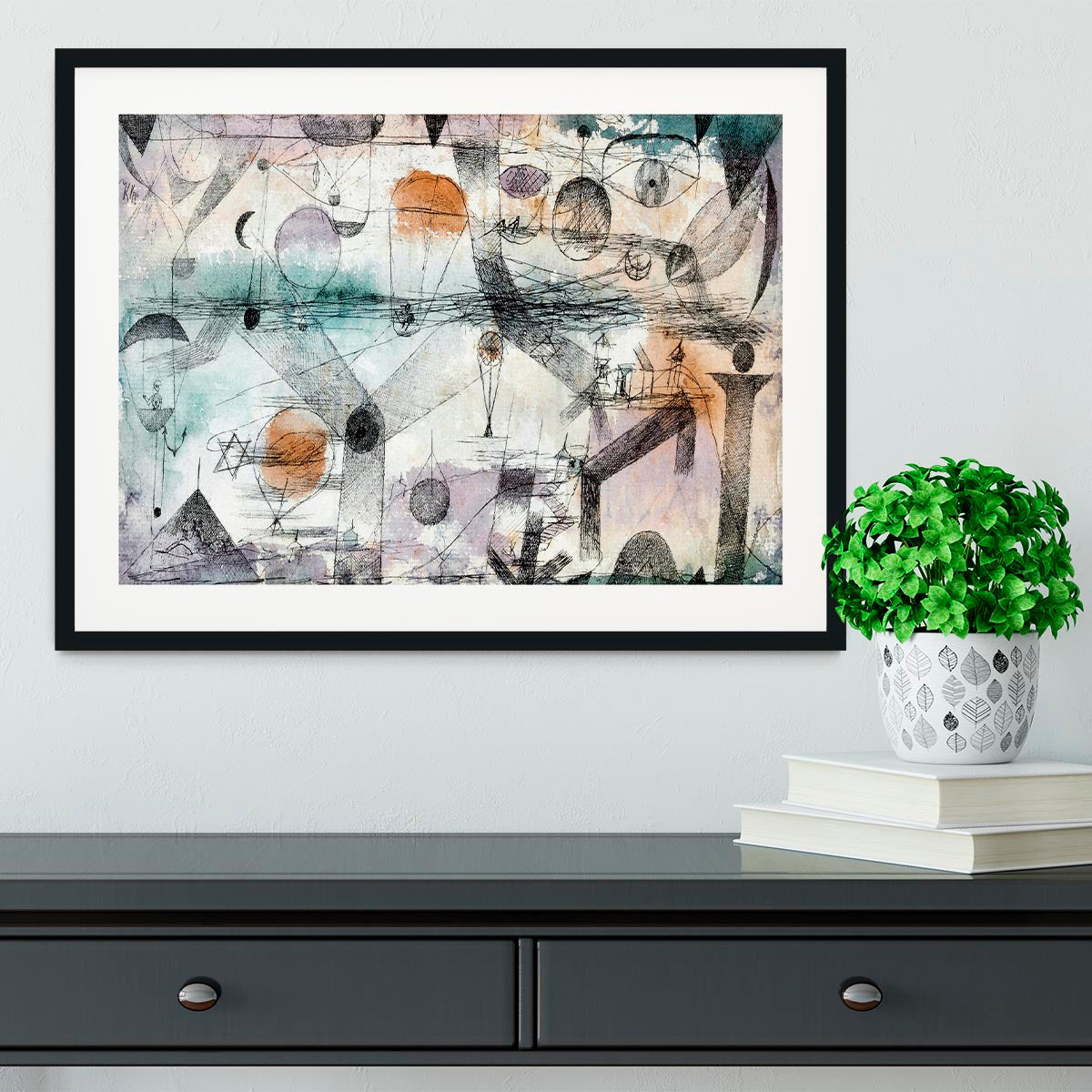 In the Realm of Air 1917 No.1 Framed Print - Canvas Art Rocks - 1