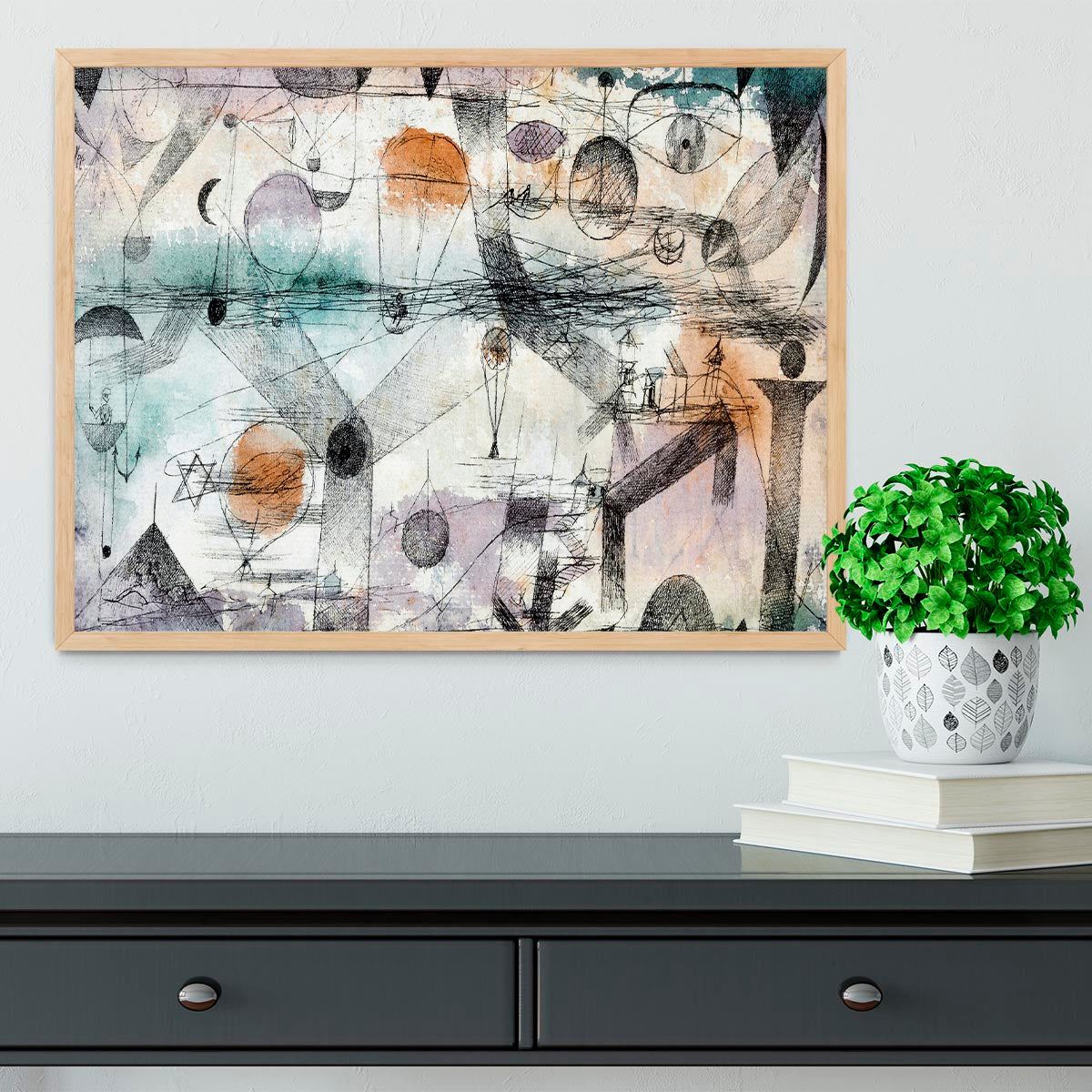 In the Realm of Air 1917 No.1 Framed Print - Canvas Art Rocks - 4