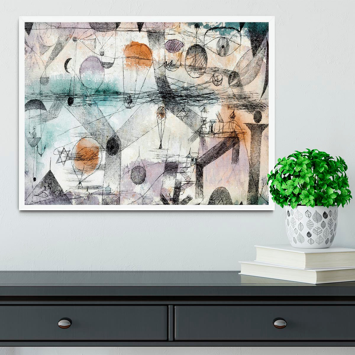 In the Realm of Air 1917 No.1 Framed Print - Canvas Art Rocks -6