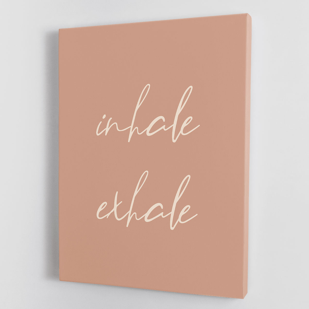 Inhale Exhale Canvas Print or Poster - Canvas Art Rocks - 1