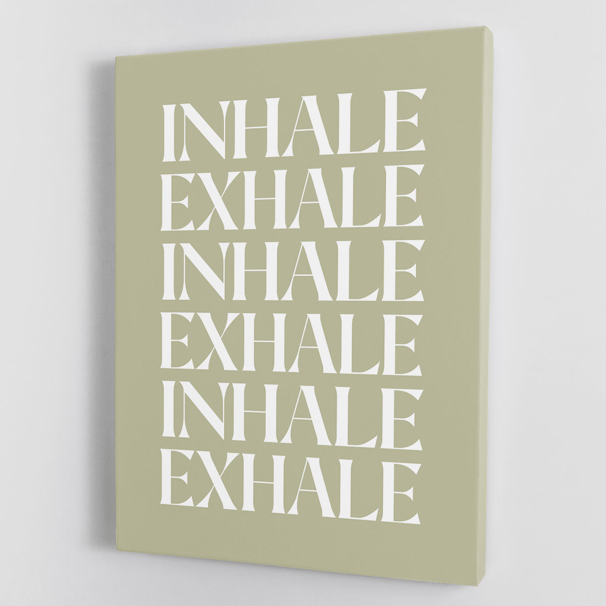 Inhale Exhale No1 Canvas Print or Poster - Canvas Art Rocks - 1