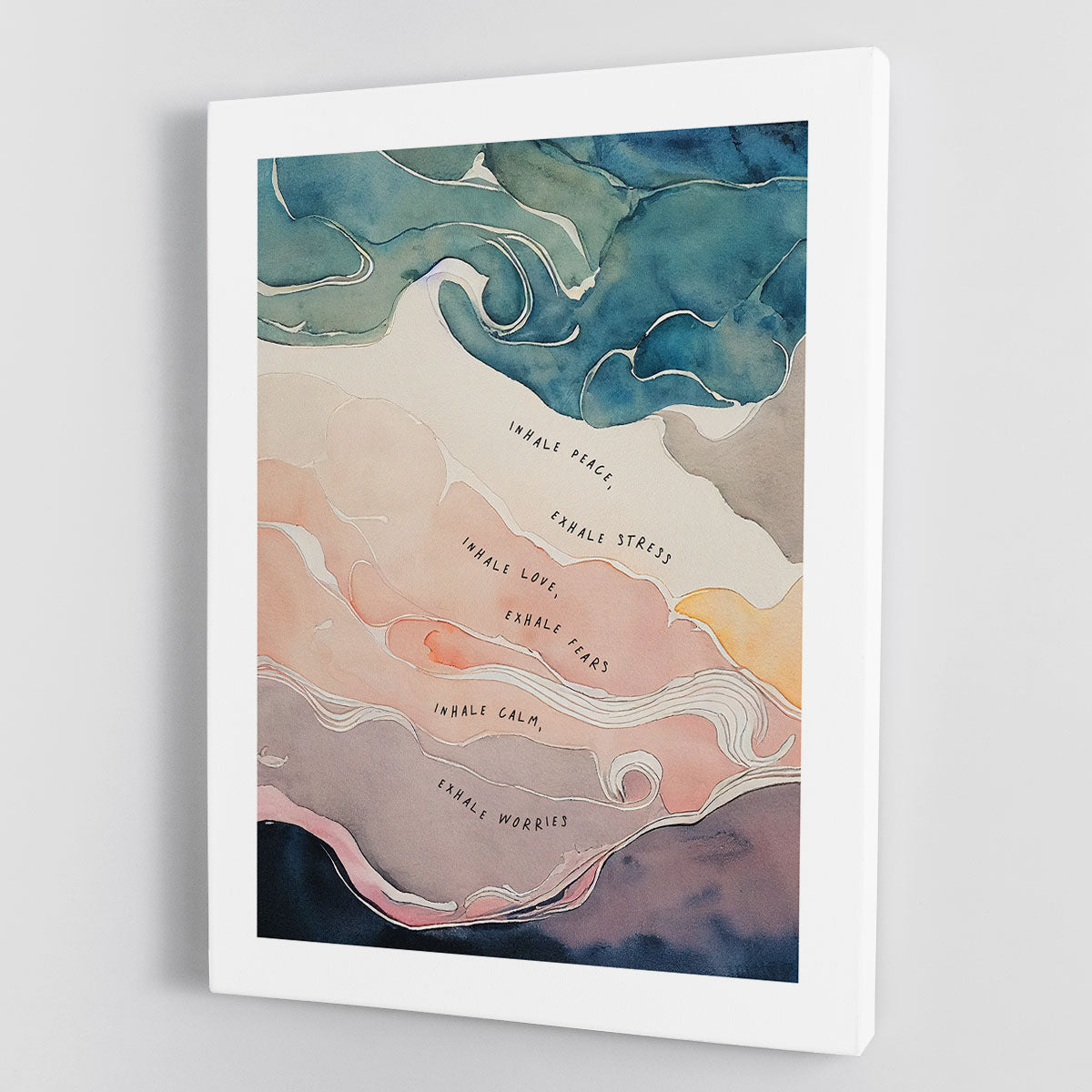 Inhale Sequence Canvas Print or Poster - Canvas Art Rocks - 1