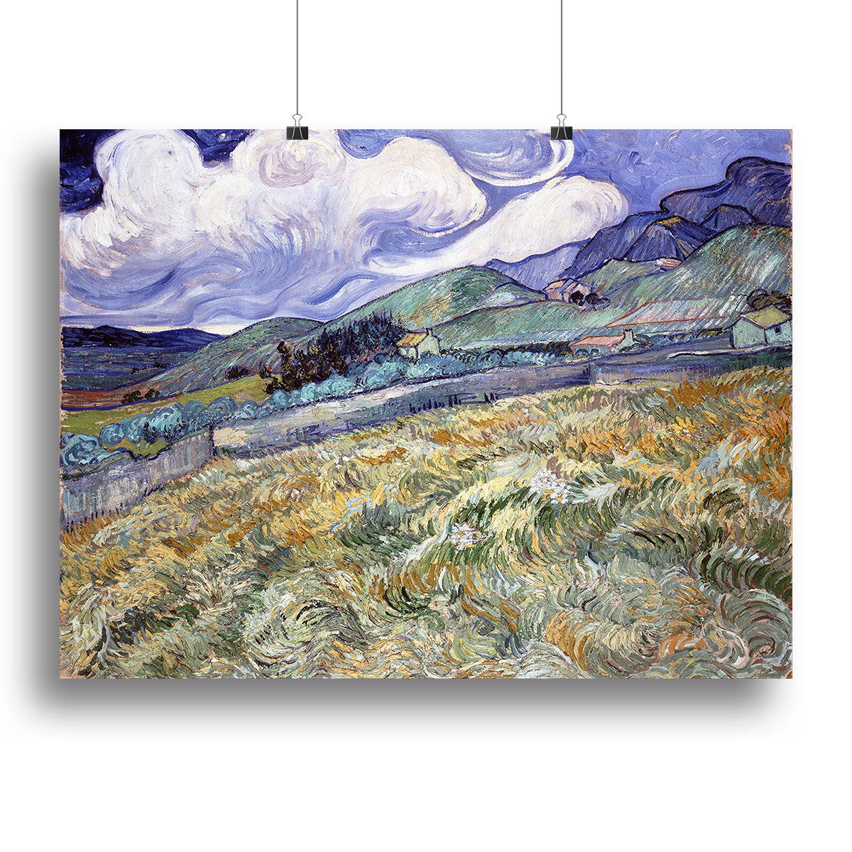 Landscape from Saint-Remy Poster - Unframed