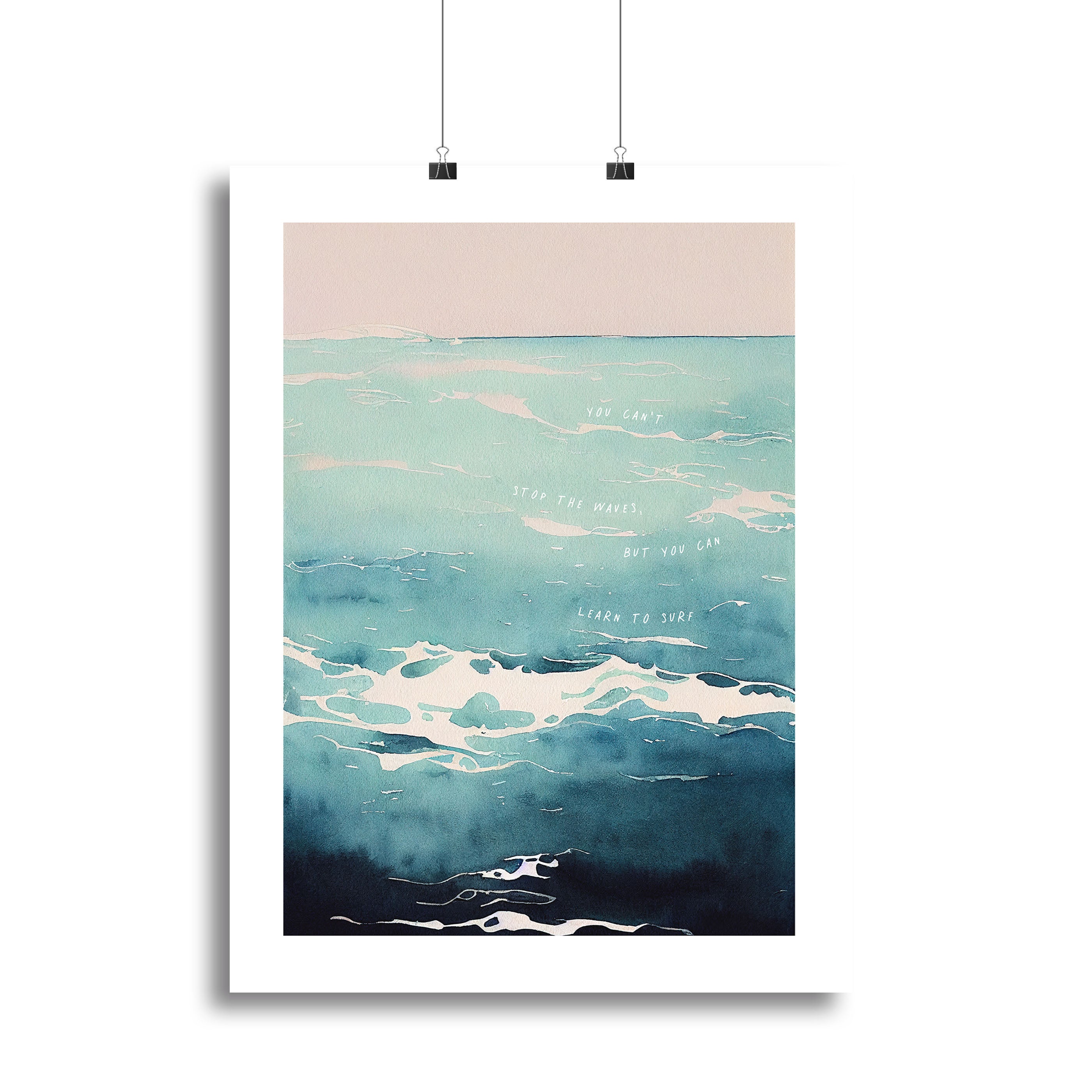 Learn To Surf Canvas Print or Poster - Canvas Art Rocks - 2