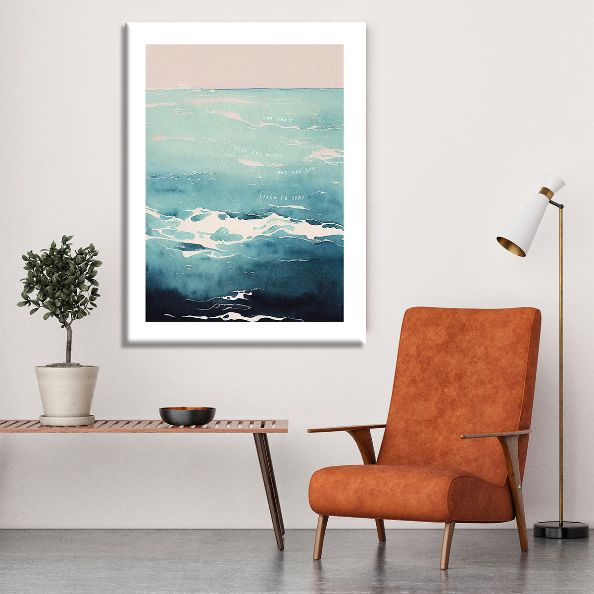 Learn To Surf Canvas Print or Poster - Canvas Art Rocks - 6