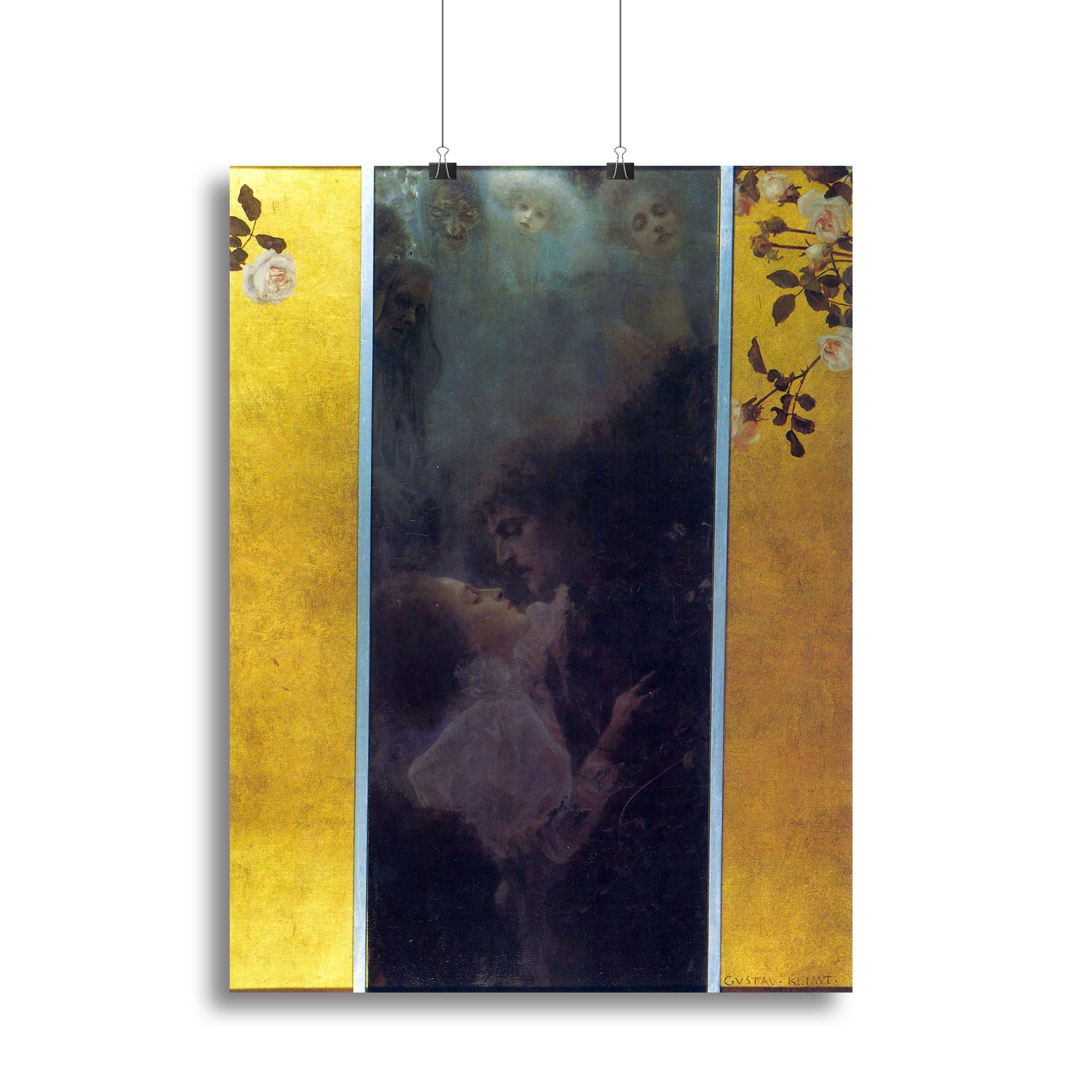 Love by Klimt Poster - Unframed