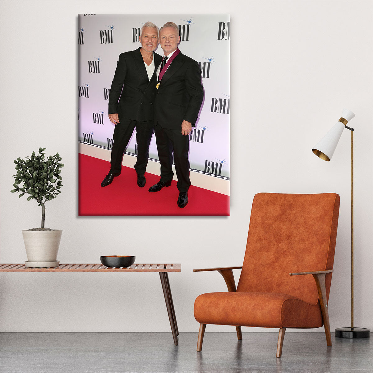 Martin Kemp and Gary Kemp Canvas Print or Poster - Canvas Art Rocks - 6