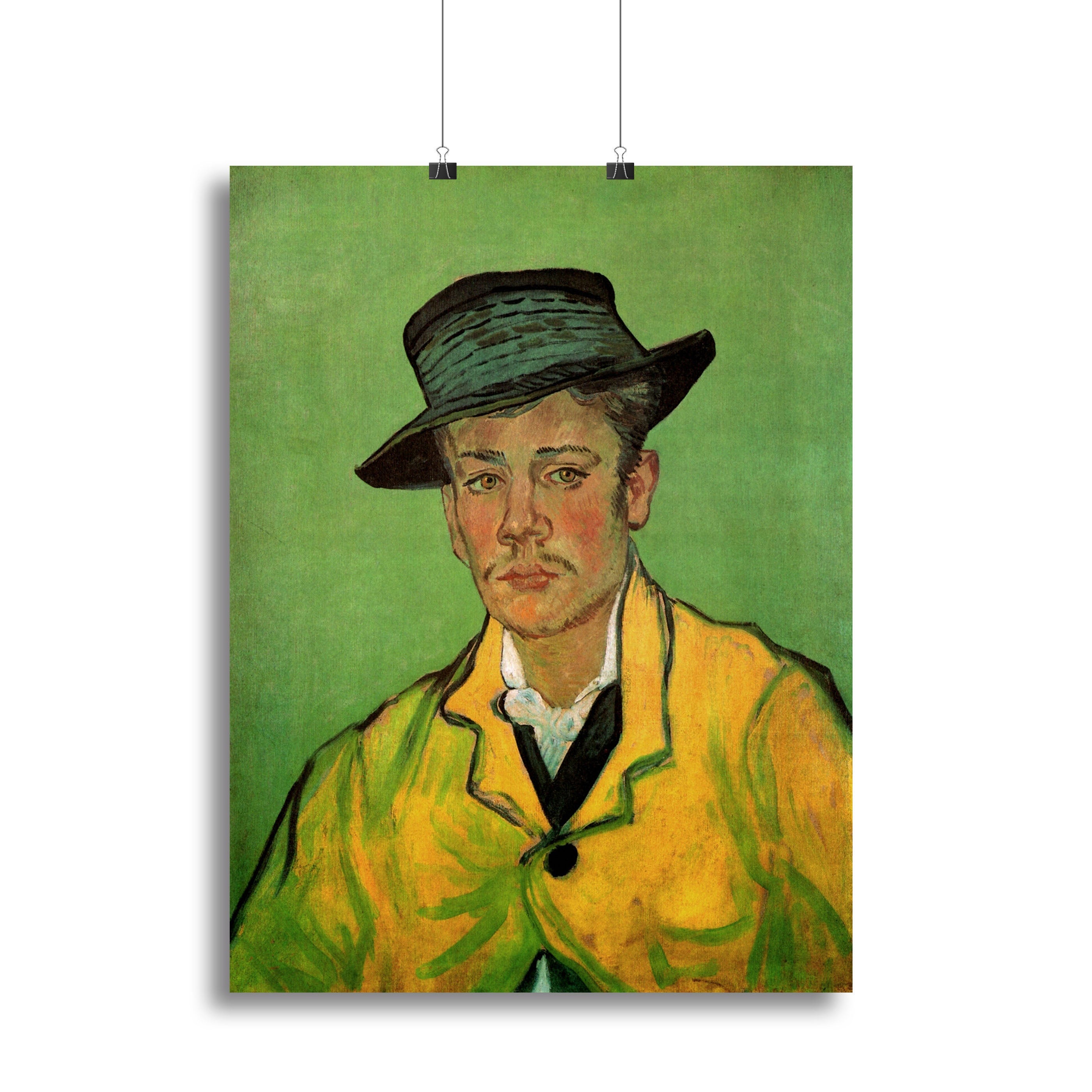 Portrait of Armand Roulin by Van Gogh Poster - Unframed