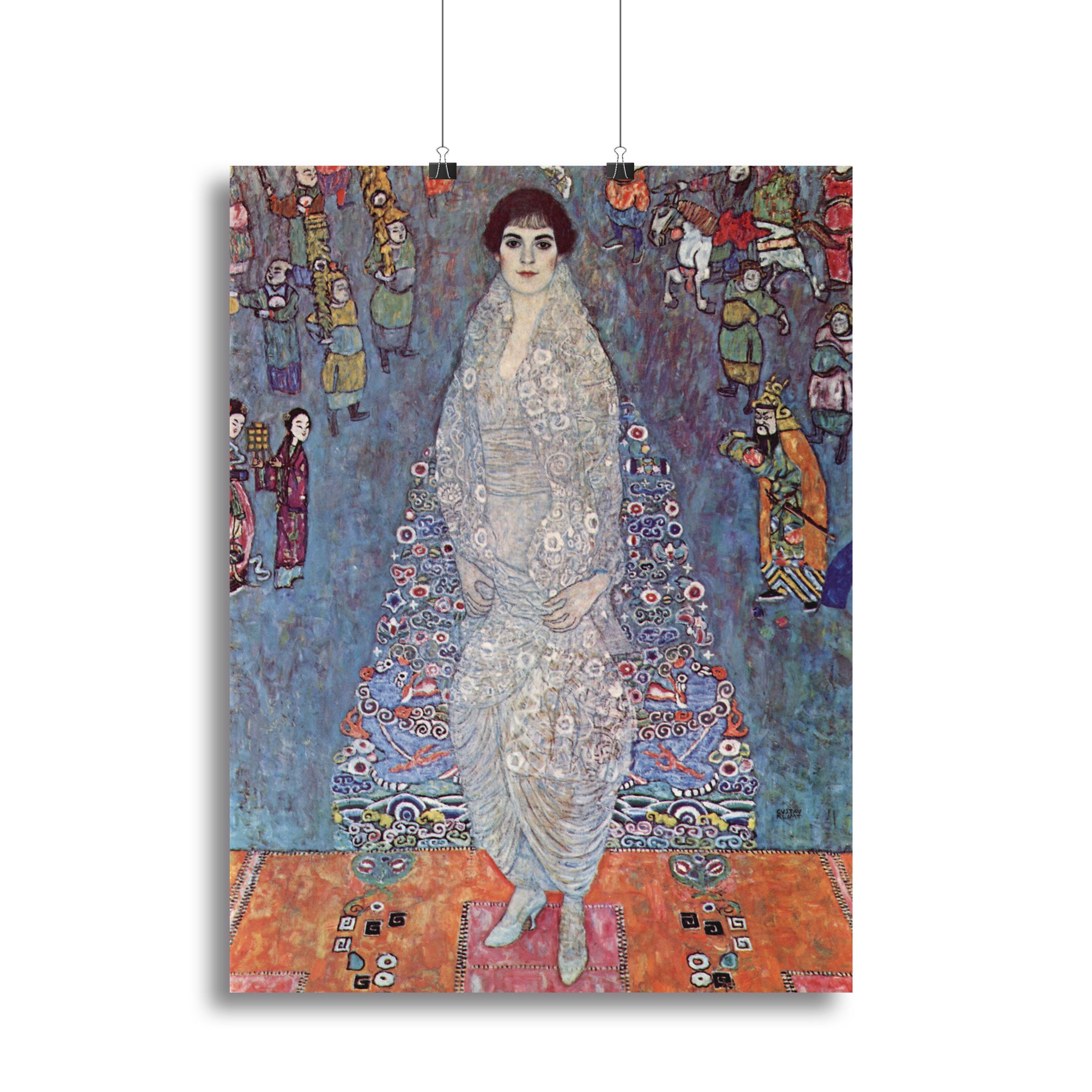 Portrait of Baroness Elisabeth Bachofen by Klimt Poster - Unframed