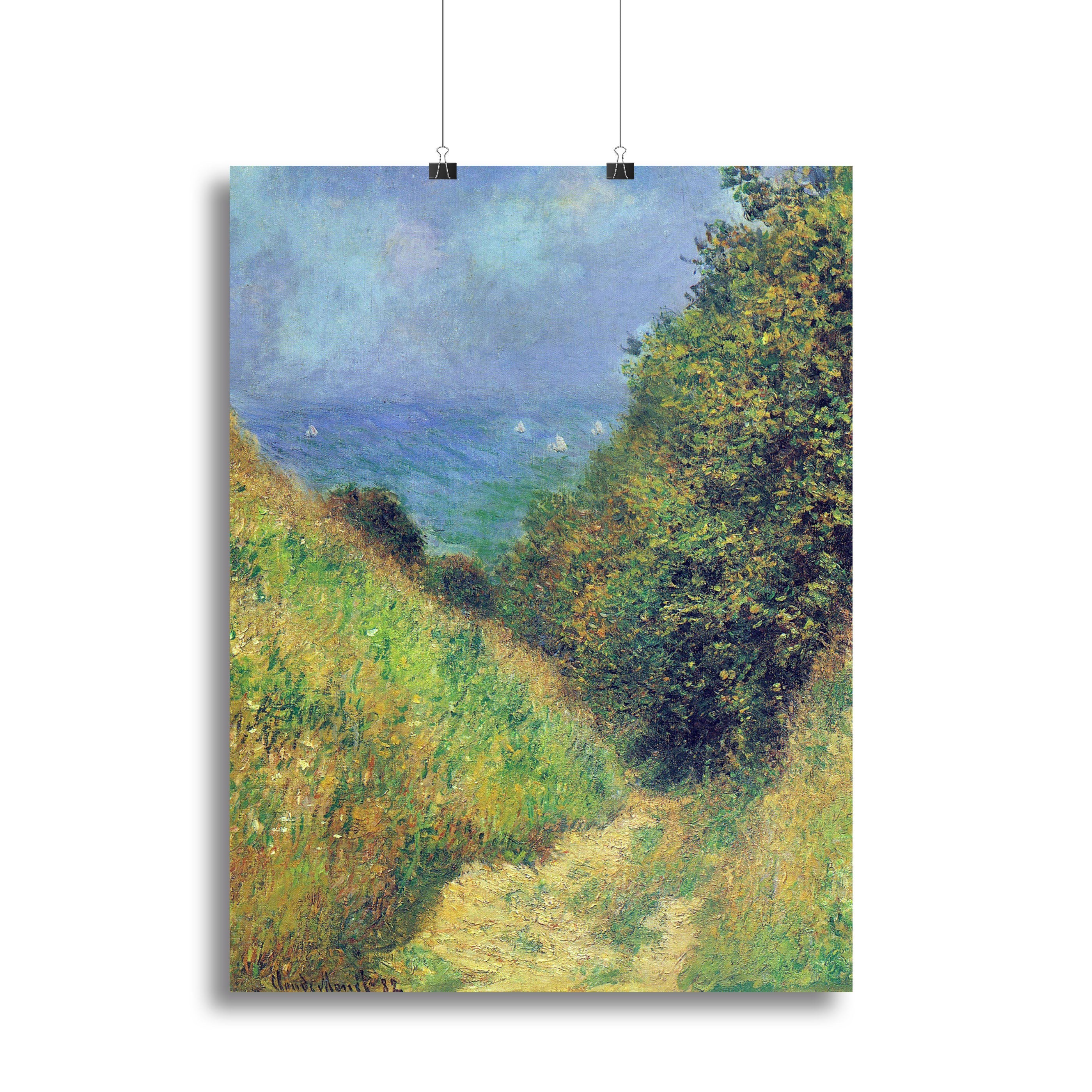 Pourville 2 by Monet Poster - Unframed
