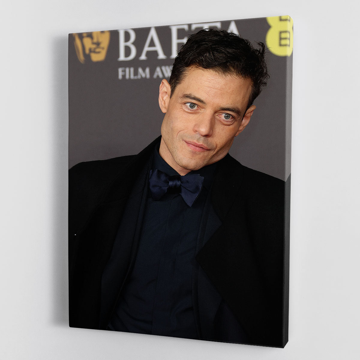 Rami Malek at the Baftas Canvas Print or Poster - Canvas Art Rocks - 1