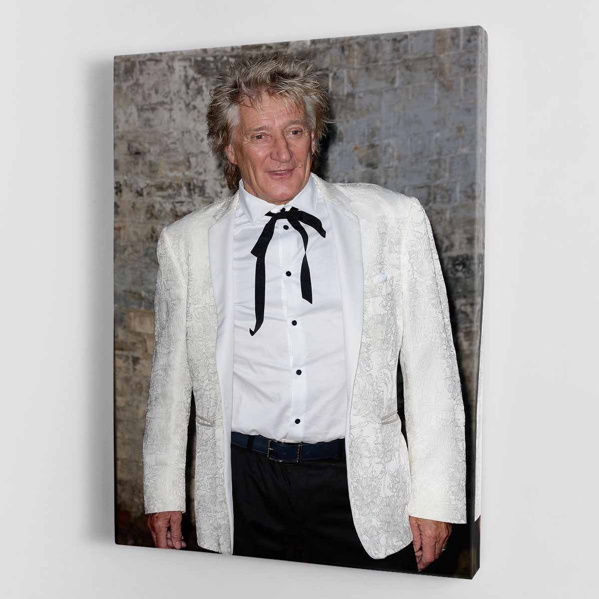 Rod Stewart in 2023 Canvas Print or Poster - Canvas Art Rocks - 1