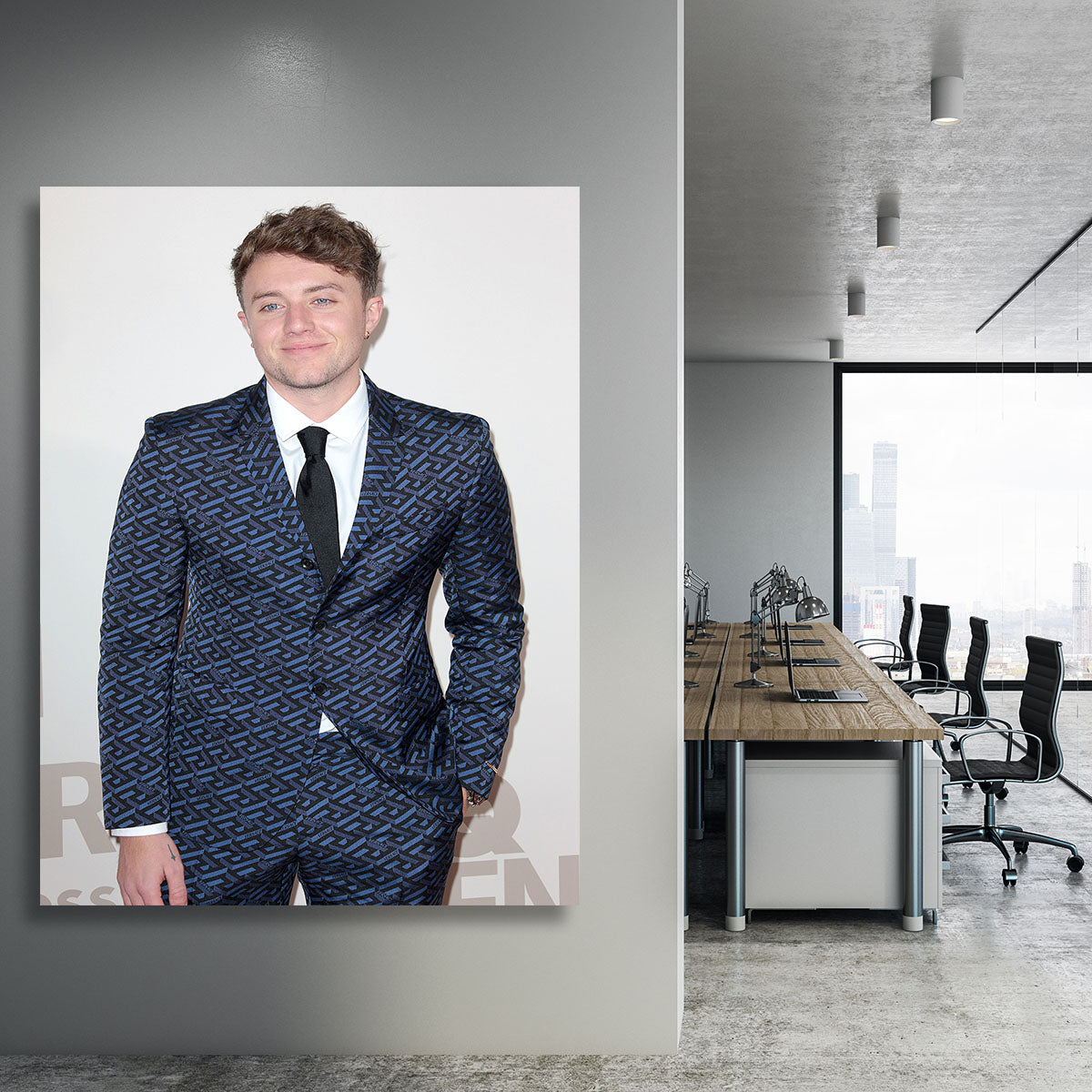 Roman Kemp Canvas Print or Poster - Canvas Art Rocks - 3