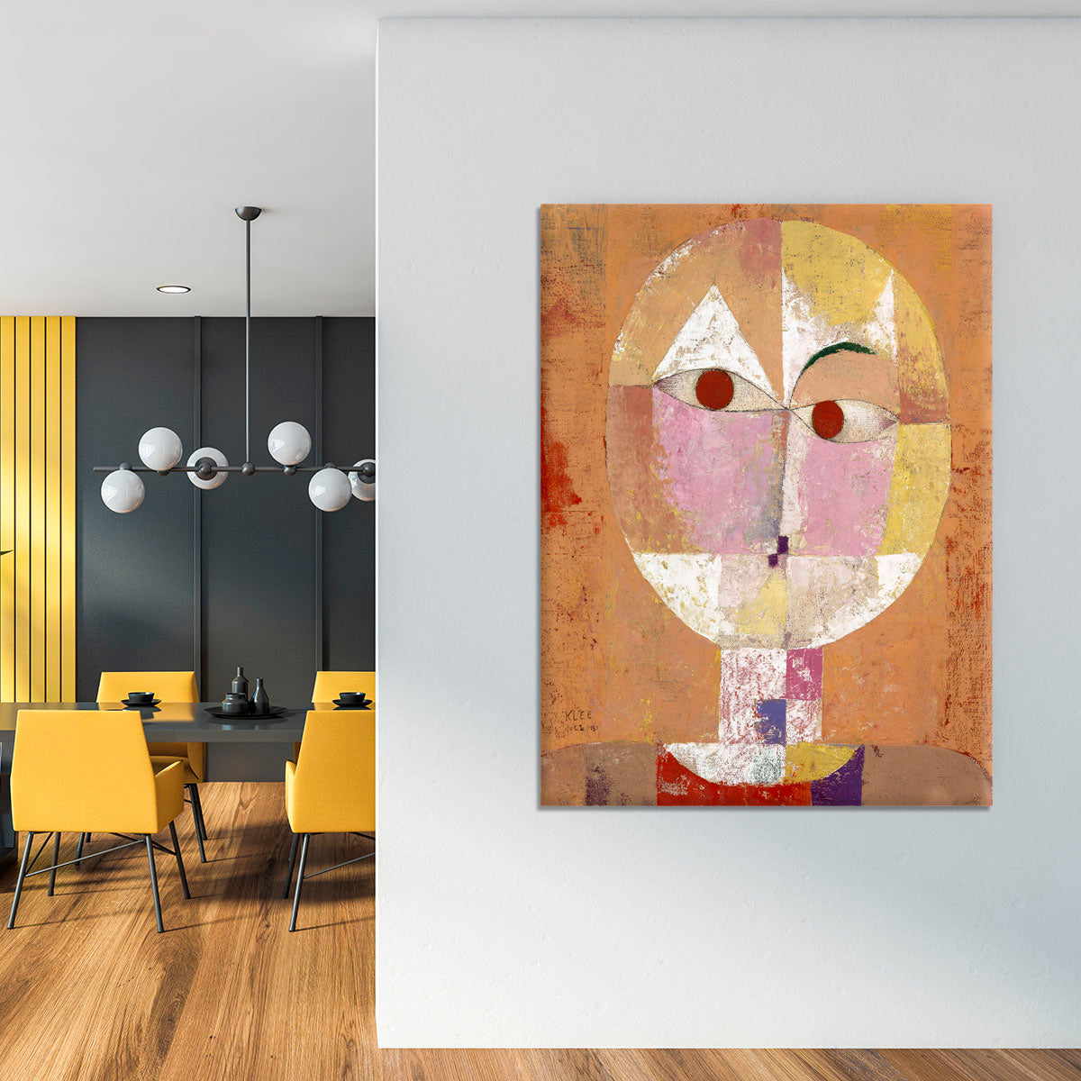 Senecio Baldgreis 1922 No.1 Canvas Print or Poster - Canvas Art Rocks - 4