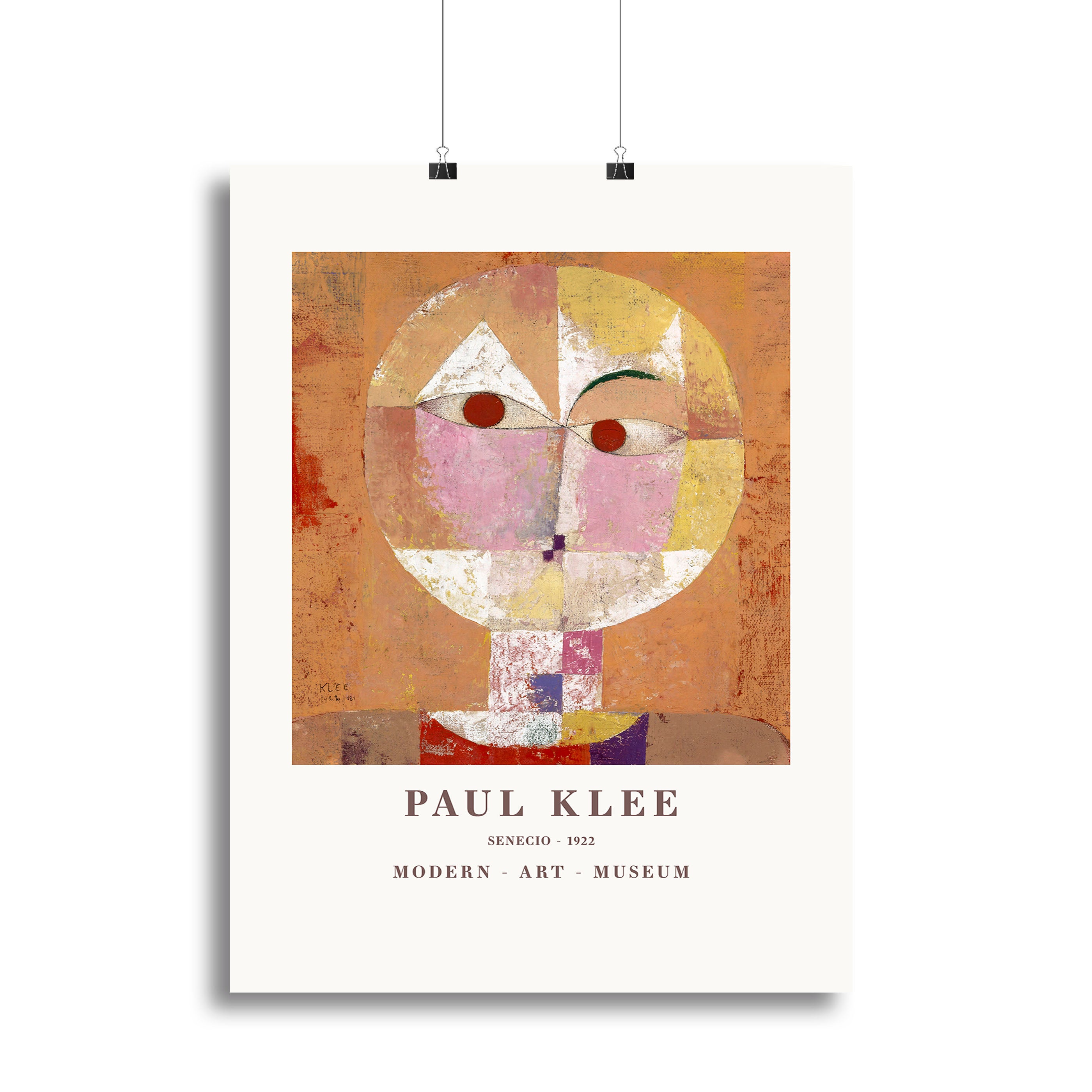 Senecio Baldgreis 1922 No.2 Canvas Print or Poster - Canvas Art Rocks - 2