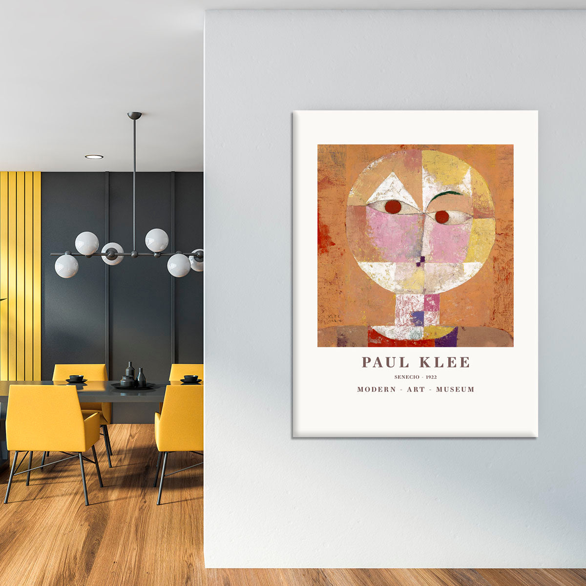 Senecio Baldgreis 1922 No.2 Canvas Print or Poster - Canvas Art Rocks - 4